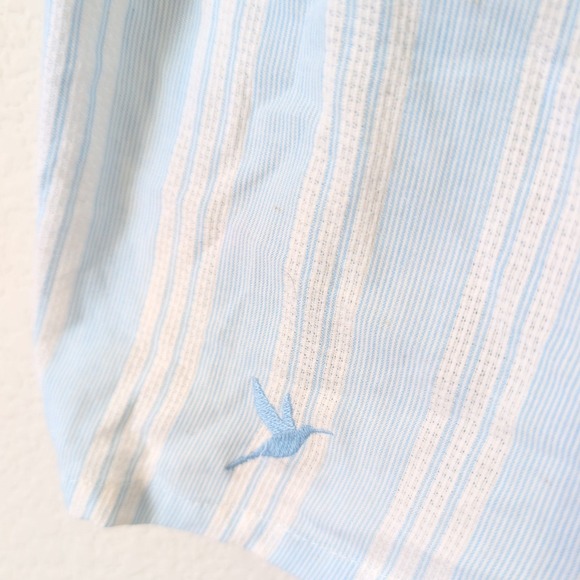 NWT Calypso St Barth Sleep Striped Cotton Tank Top Women's Pajama S Blue White - Picture 7 of 9